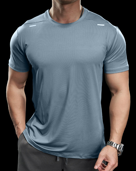 High Stretch Quick Dry Athletic Tee - Ahaselected