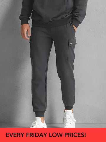 Casual Cargo Jogger Sweatpants(Final Sale–No Return or Exchange)