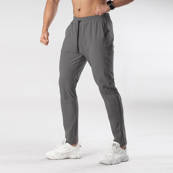 Fitness Pants Zipper Loose Breathable Quick-drying Casual - Ahaselected