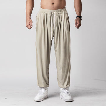 Men’s Loose Fit Lightweight Drawstring Pants
