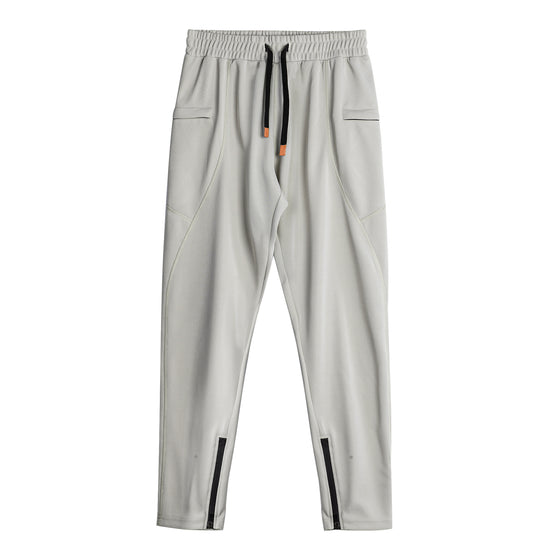 Men’s Athletic Tapered Joggers with Zipper Ankles
