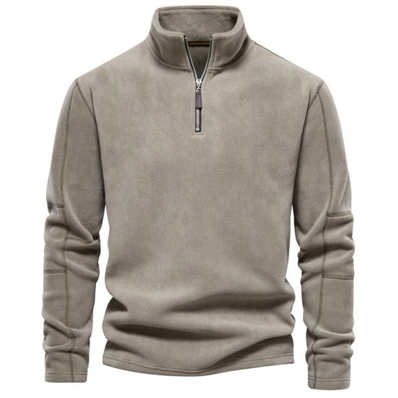 Men’s Warm Fleece Half-Zip Pullover