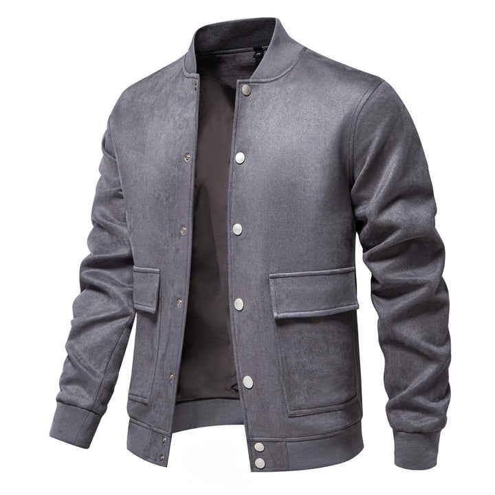 Urban Suede Bomber Jacket