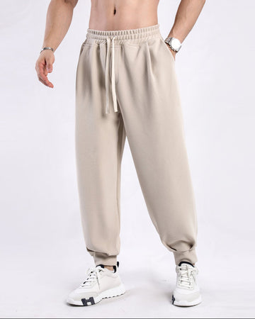 Soft Waffle Knit Relaxed Joggers(Final Sale–No Return or Exchange)