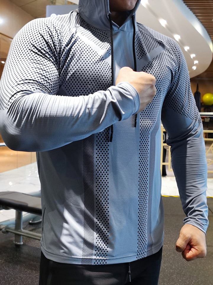 Camiseta de rendimiento con capucha Core 2.0