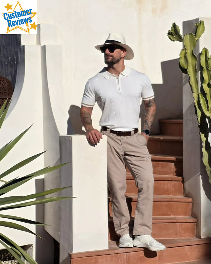 Maglia Polo a Righe per Tutti i Giorni