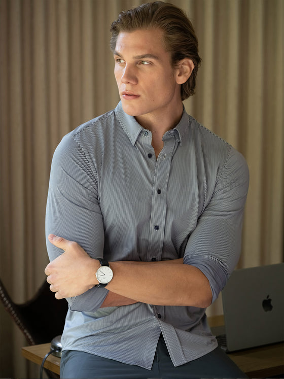Commuter Performance Dress Shirt - Ahaselected