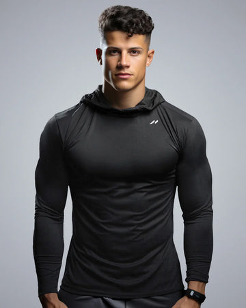 Sweat à capuche stealth le plus doux couche de base toucher luxe