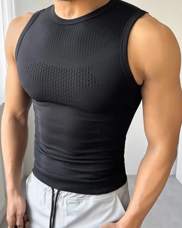 Seamless Quick Dry Stretch Compression Vest New