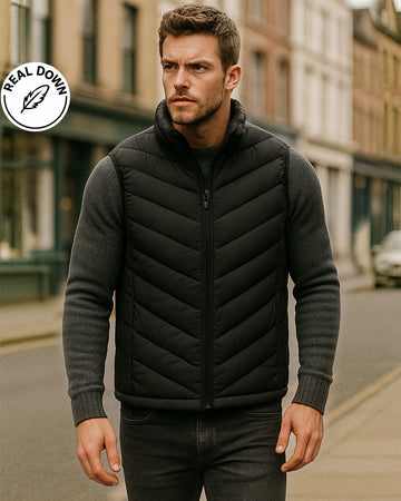 ActiveFit Puffer Stretch Panel Vest