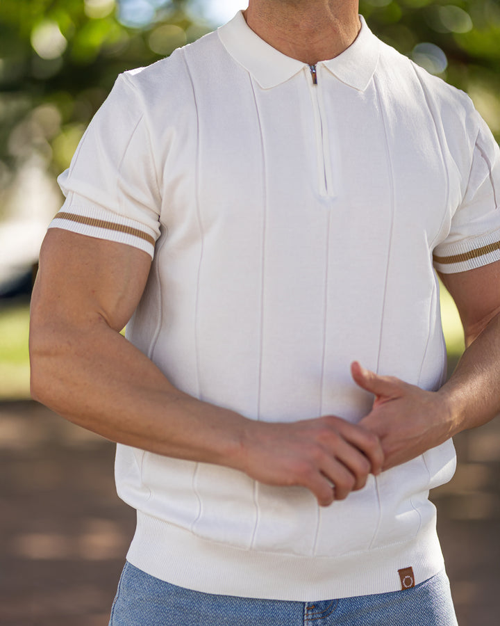 Maglia Polo a Righe per Tutti i Giorni