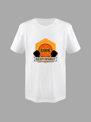 Unisex Dink Responsibly Pickleball Shirts(Final Sale–No Return or Exchange)