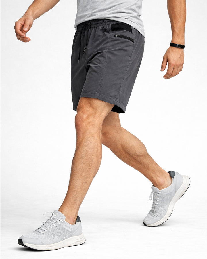 Men’s 7” Training Shorts with Zipper Pockets