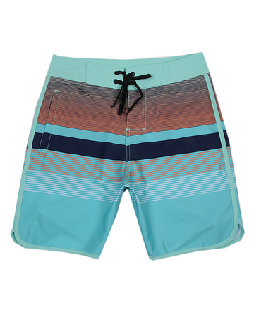 Men’s 7” Inseam 4-Way Stretch Water-Repellent Board Shorts(Blue Collection)