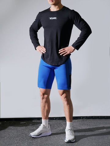 Compression 9" Short With Pockets