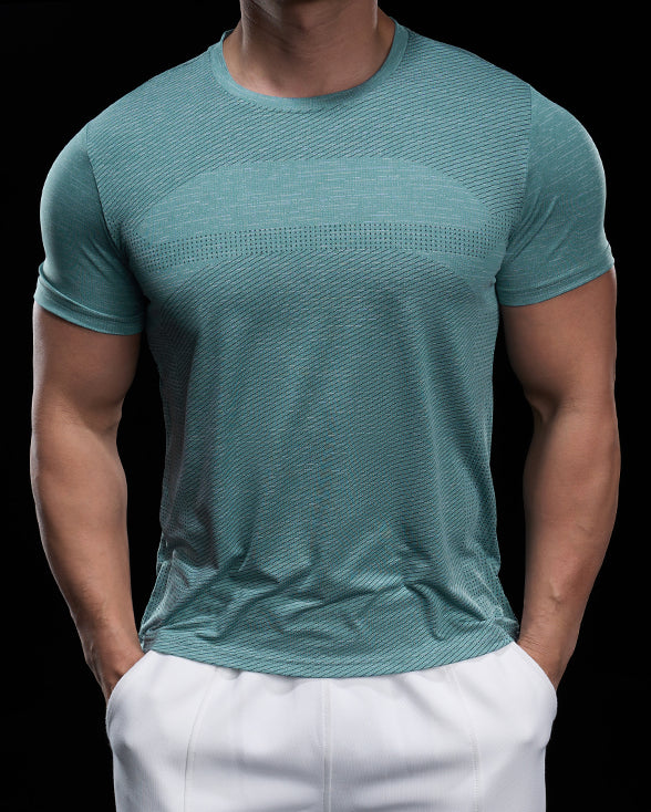 Quick Dry Short Sleeve Tee Crew Neck