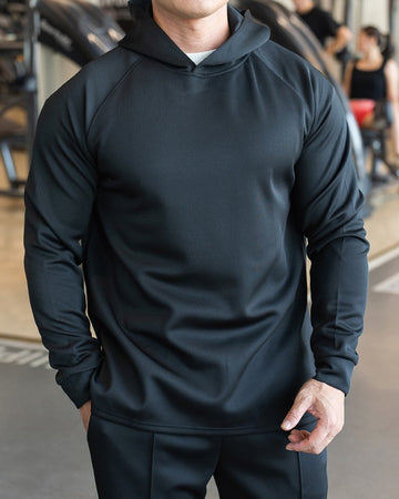Essential Athletic Performance Hoodie With Raglan Sleeves New