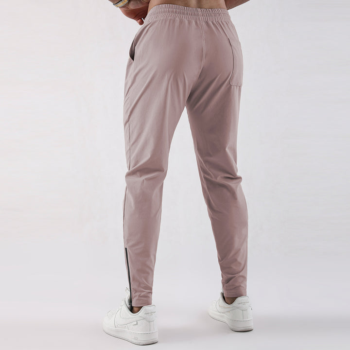 Quick-Dry Panel Joggers with Zip Ankles