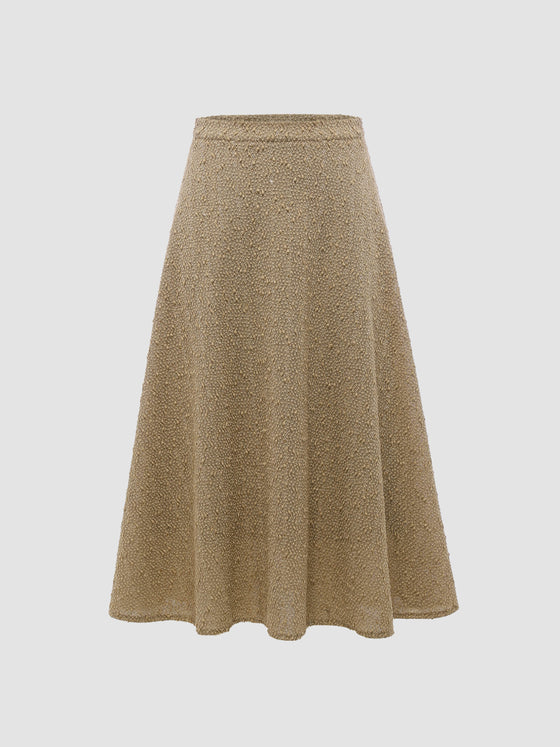 Minimalist A-Line Skirt - Ahaselected