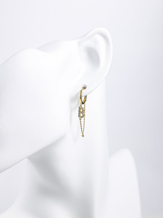 Letter Earrings - Ahaselected