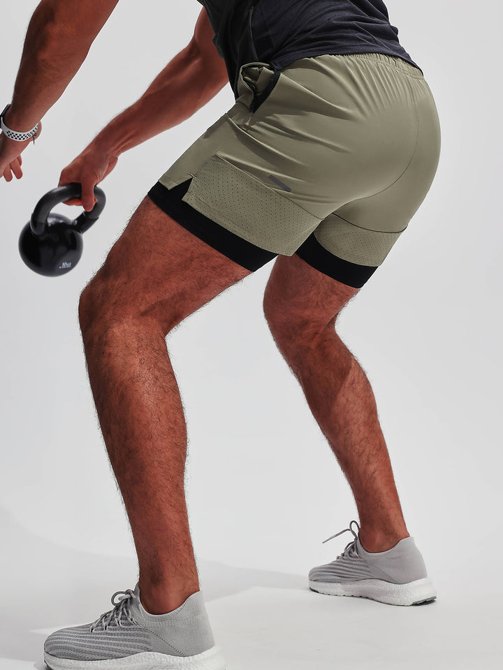 Pantalón corto 2 en 1 Unity de 5" de M