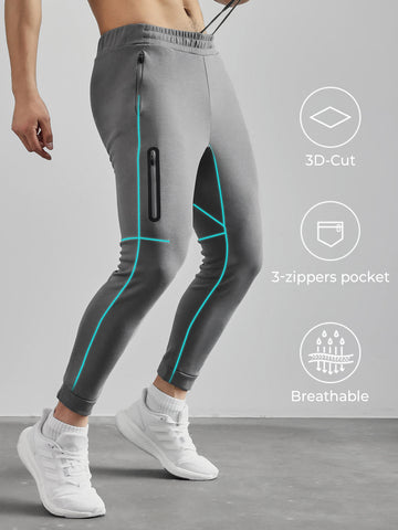 Recover Active Jogger with 3 Zipper Pockets(Final Sale–No Return or Exchange)