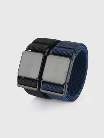 Cinturón de golf con cintura elástica y cierre magnético