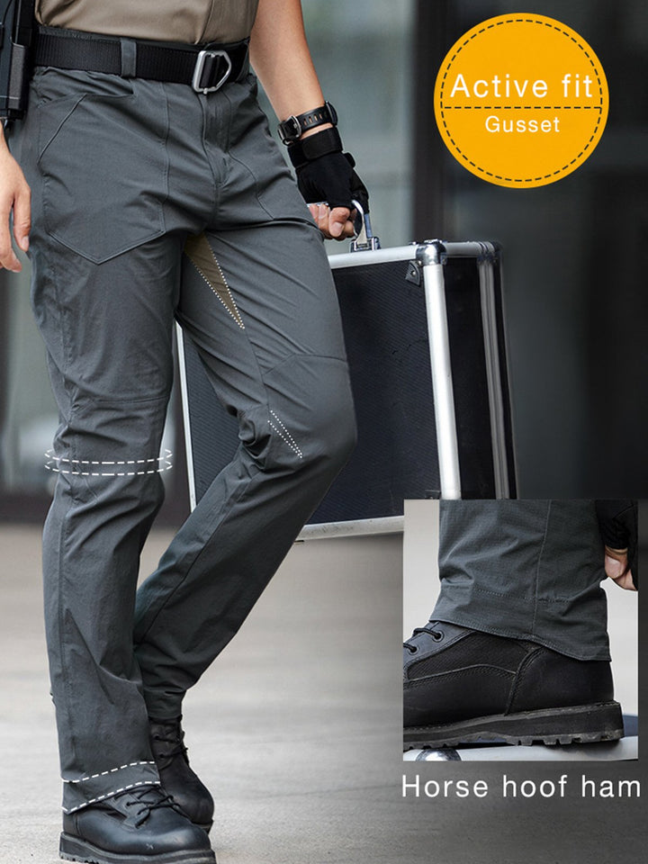 Herren Ultraleichte Stretch-Taktikhose Outdoor Cargo