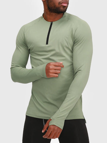 Camisa de manga larga con cremallera 1/4 Evolution M's