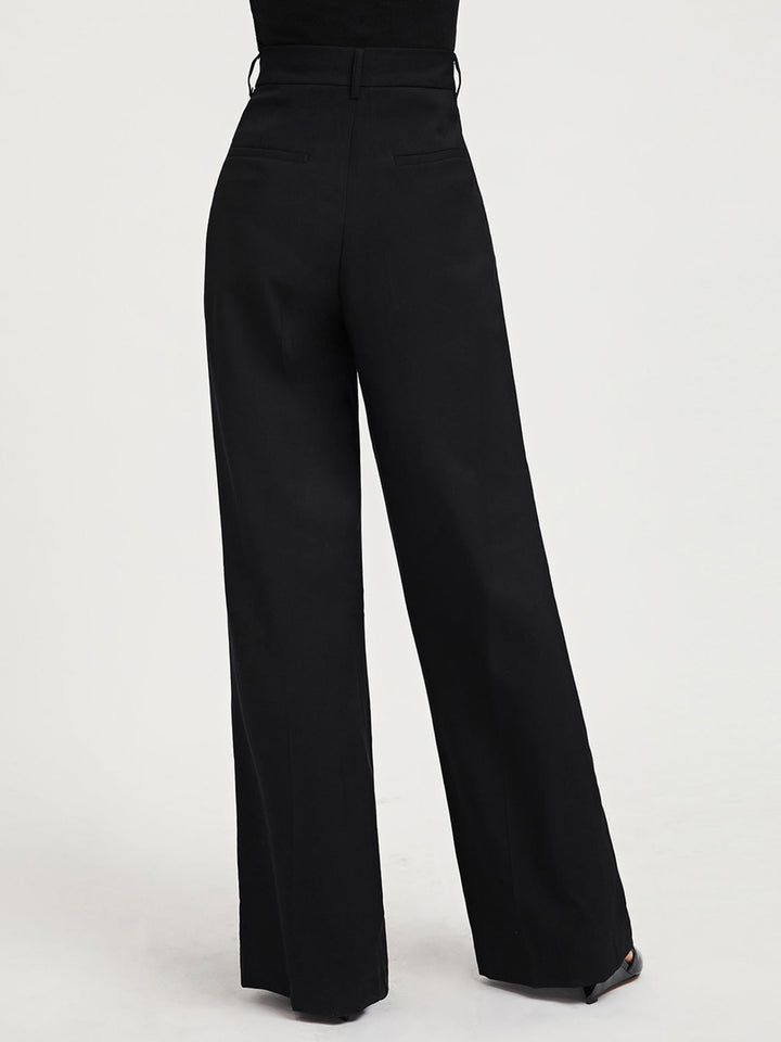 Comfy Everyday High-waisted Wide-leg Pants