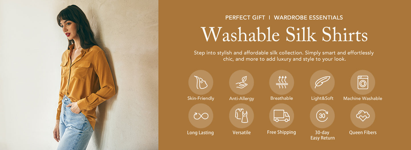 Washable Silk Shirts