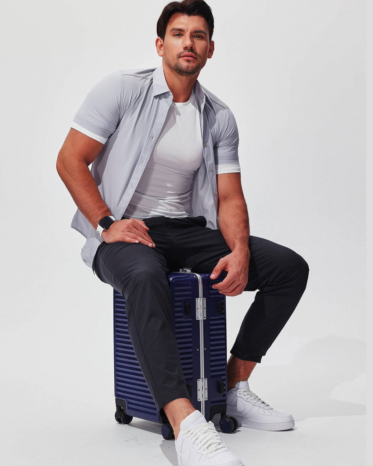 All Day Elite Performance™ Classic Slim Fit Chino Pant New - Ahaselected