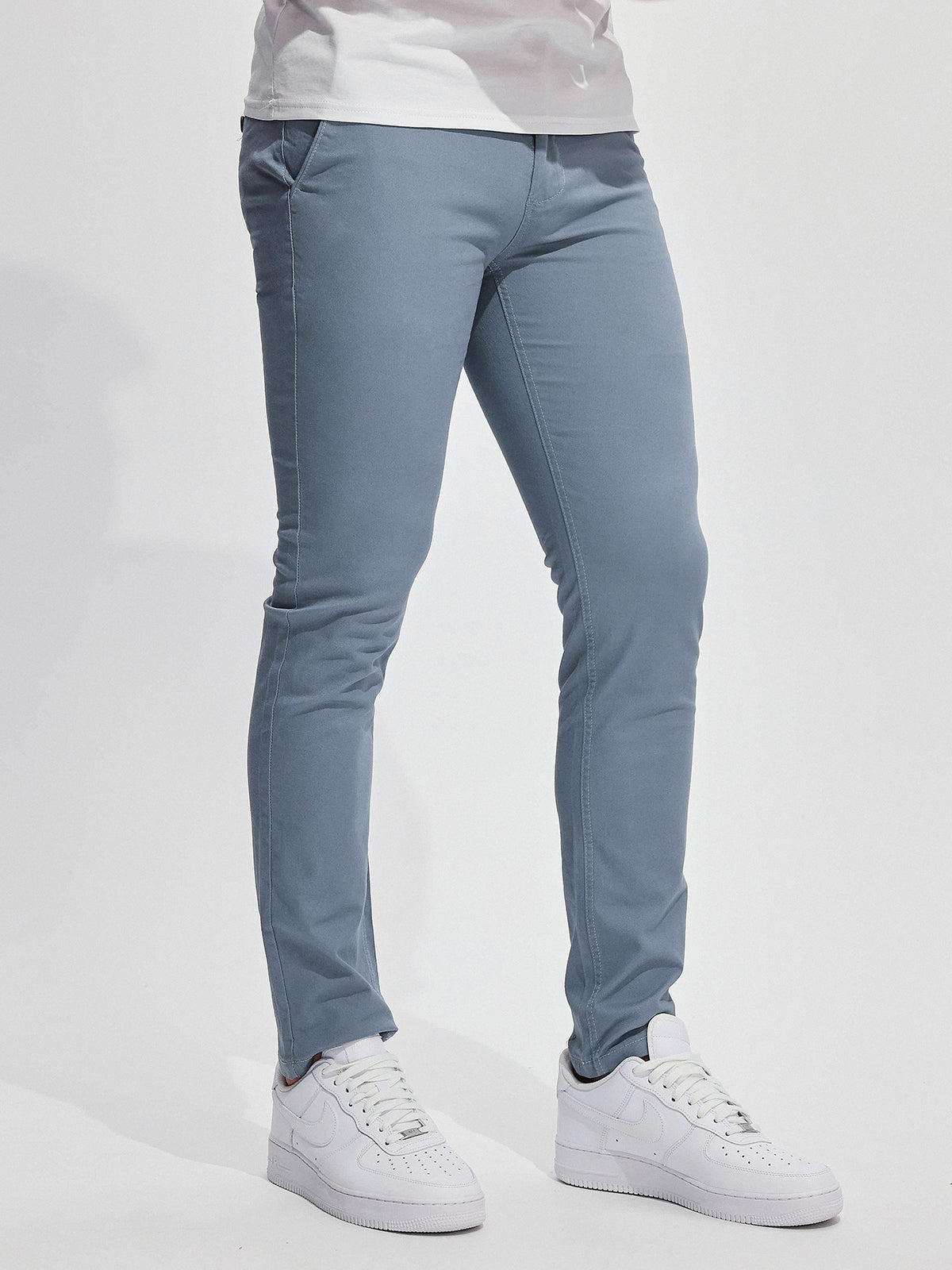 365 Twill Chino Stretch Cotton Pants - Ahaselected