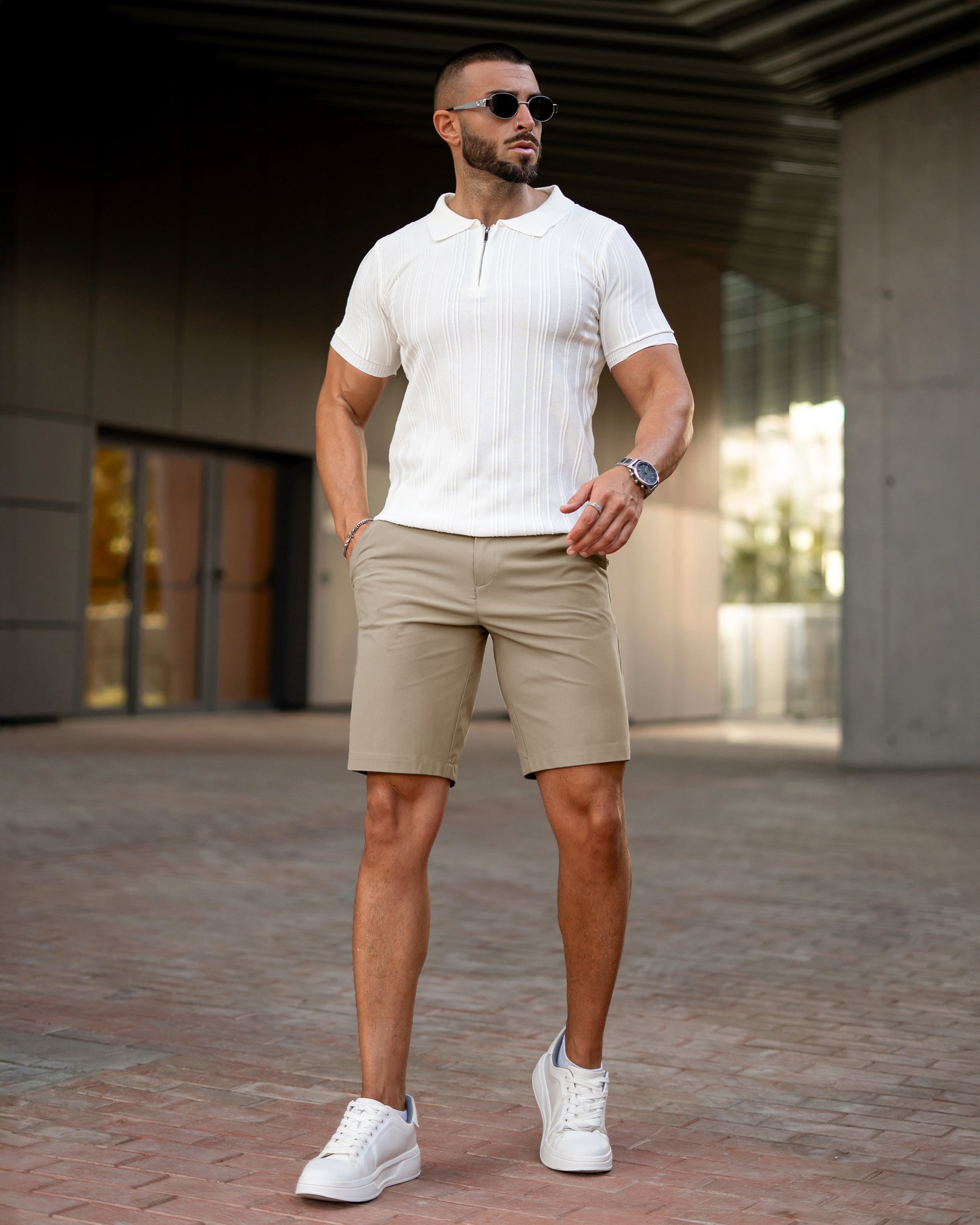 All Day Elite Casual Chino Shorts New - Ahaselected