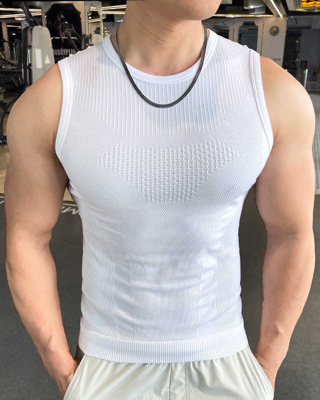 Seamless Quick Dry Stretch Compression Vest New - Ahaselected