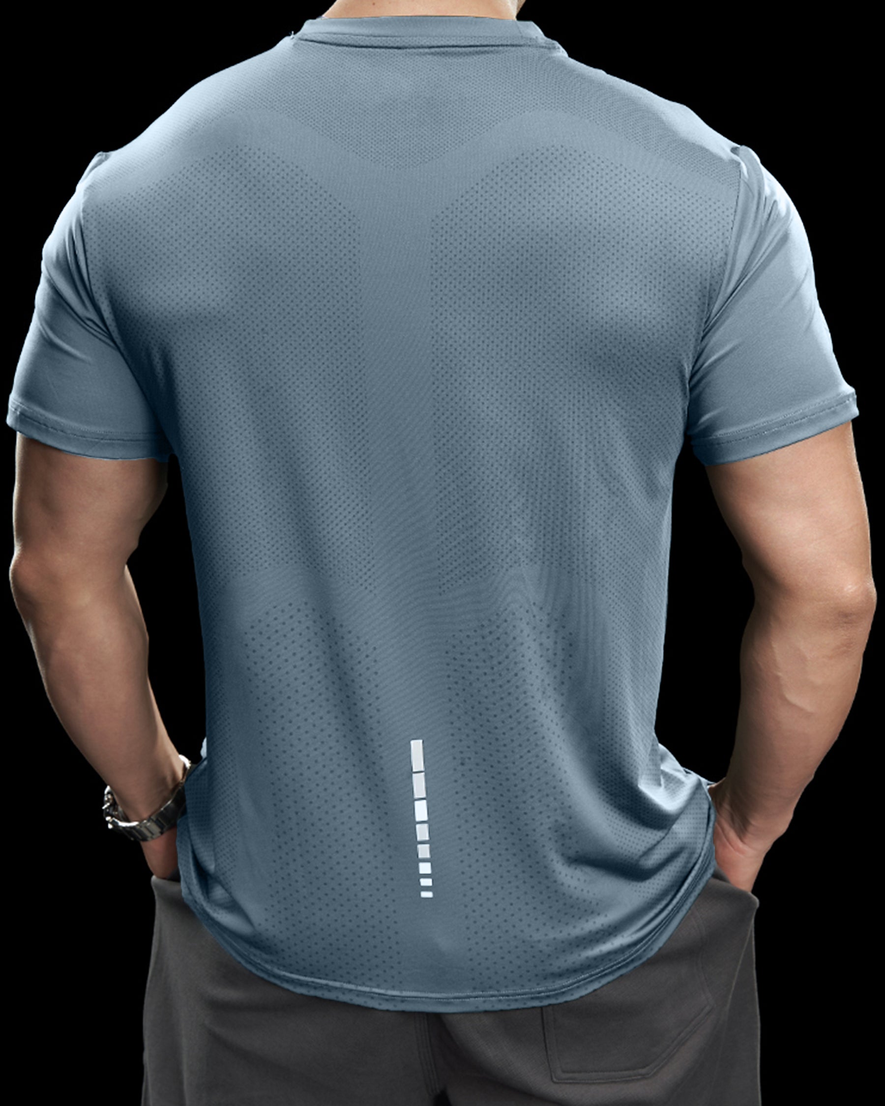 High Stretch Quick Dry Athletic Tee - Ahaselected