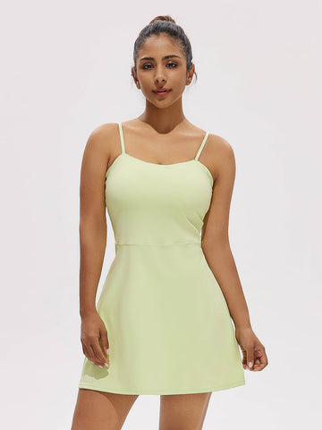 CoolBreeze Everyday Backless 2-in-1 Tennis Pickleball Dress