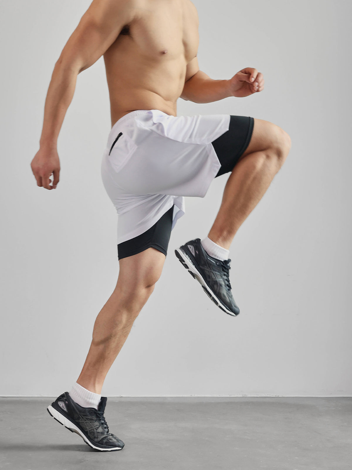 7" Kinetic Pocket Lined 2 in 1 Mesh Stretch Short - Ahaselected