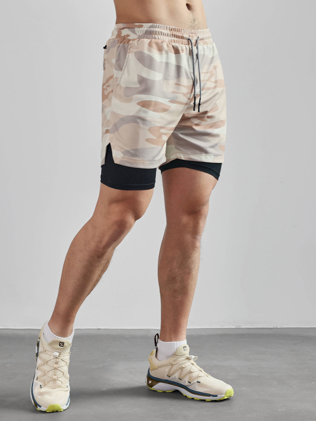 7" Kinetic Pocket Lined 2 in 1 Mesh Stretch Short - Ahaselected