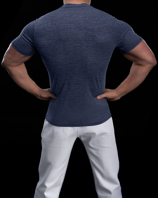 Quick Dry Short Sleeve Tee Crew Neck New - Ahaselected