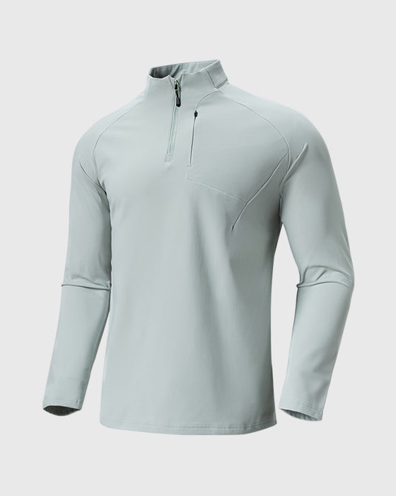 Terrain Trek Long Sleeve Lightweight Fleece Shirt Gym&Outdoor - Ahaselected