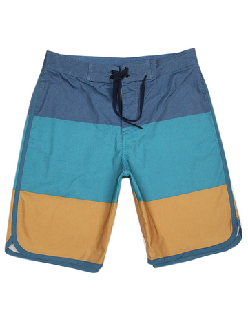 Men’s 7” Inseam 4-Way Stretch Water-Repellent Board Shorts(Yellow Collection)