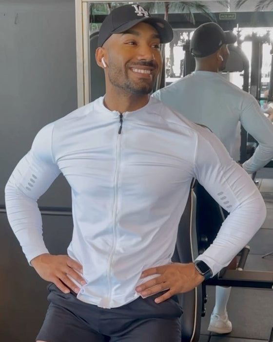 Evolution Workout Jacket Muscle Fit Gymwear - Ahaselected