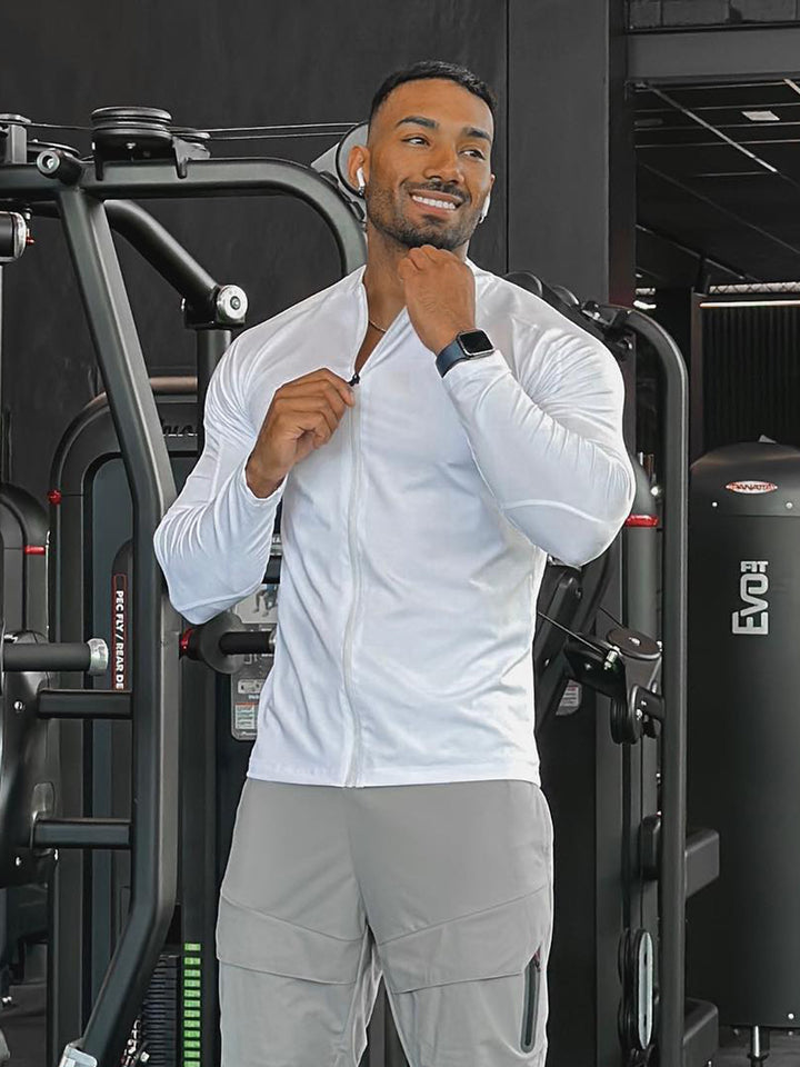 Evolution Workout Jacket Muscle Fit Gymwear