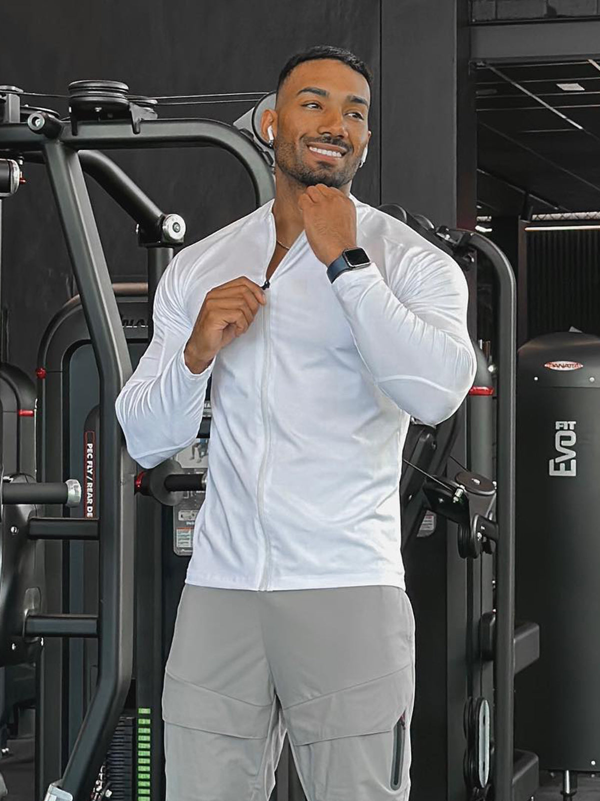 Evolution Workout Jacket Muscle Fit Gymwear - Ahaselected