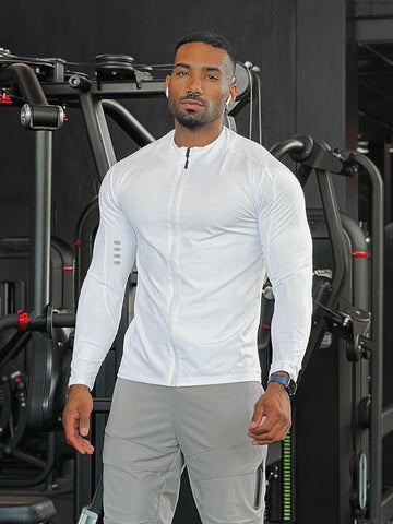 Evolution Workout Jacket Muscle Fit Gymwear