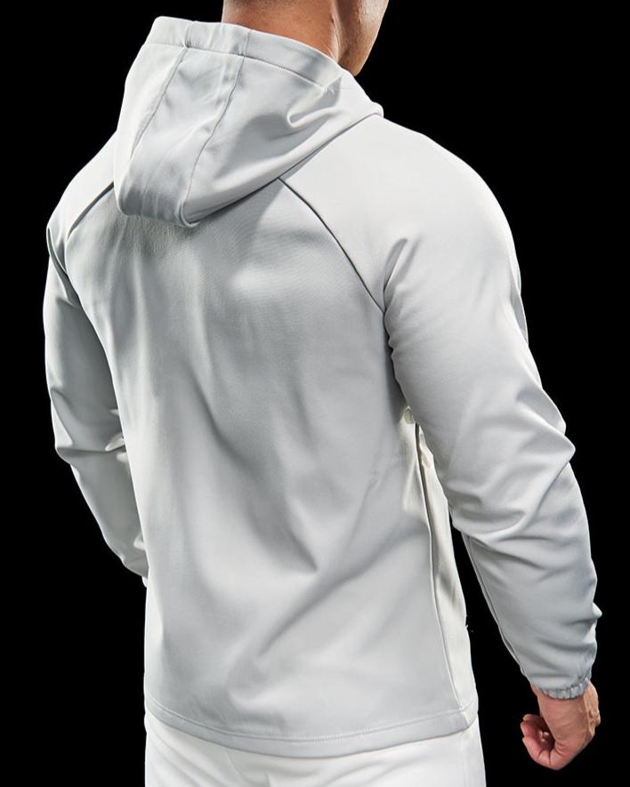 Wind Resistance Fleece Soft Shell Hooded Jacket - Ahaselected