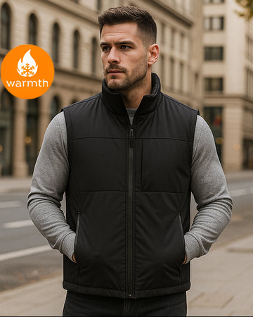 Reversible Fleece-Lined Utility Vest