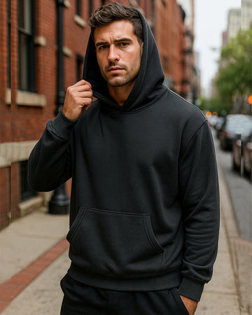 Everyday Essential Cotton Blend Hoodie