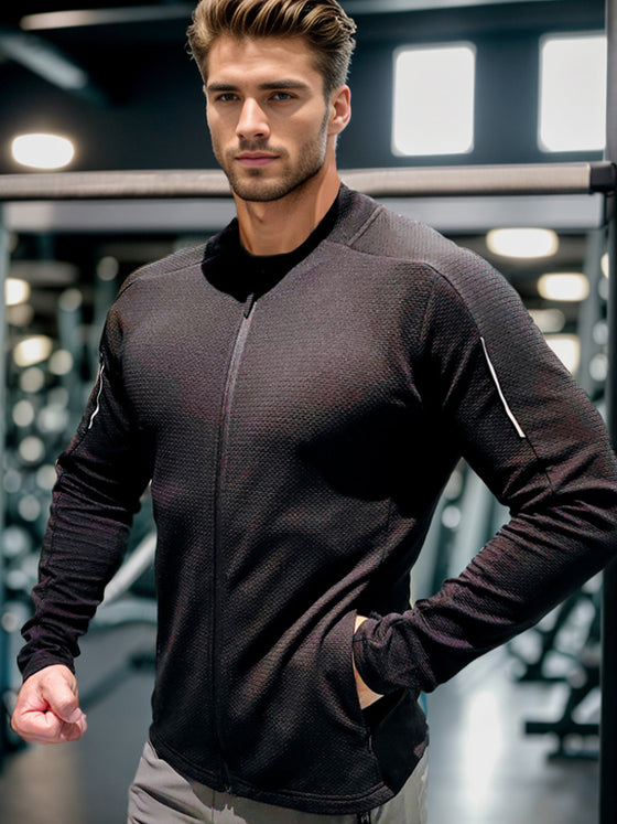 Performance Full-Zip Traning Long Sleeves Shirt - Ahaselected